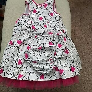 Toddler hearts dress